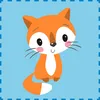 Baby Kinder Handtuch Seiftuch - Fuchs - 100% Baumwolle - Produktbild-Vorschau 1