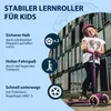 HUDORA Patinete infantil Flitzkids 2.0, color azul Vista previa de la imagen del producto 8