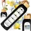 Vilde | Butelka na wodę szklana 600 ml - z etui silikonowym Podgląd zdjęcia produktu 13