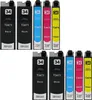 10 kompatible Druckerpatronen T34 XL - 4 x T3471 Black, 2 x Produktbild-Vorschau 1