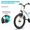 HILAND Rocket 16 Zoll Kinderfahrrad Mountainbike mit Produktbild-Vorschau 3