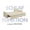 KomfortWelt24 Ecksofa mit Schlaffunktion und praktischem Produktbild-Vorschau 5