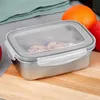 Lunchbox - 700 ml - Vodotěsný - Nerez - Dóza na potraviny s Náhled obrázku produktu 2
