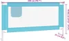 vidaXL Barrière de sécurité pour jeune enfant Bleu 200x25 Voir les images du produit 8