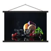 MuchoWow® Textilposter Rustikal - Obst - Käse - Tisch - Produktbild-Vorschau 1