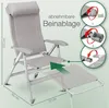 ELONEO Campingstuhl faltbar mit abnehmbarer Beinauflage, Produktbild-Vorschau 8