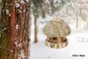 KOTARBAU® Vogelhaus zum Aufhängen ⌀ 28 cm mit Reetdach Produktbild-Vorschau 3