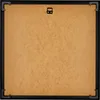 The back of a black picture frame with a brown backing board. Produktbild-Vorschau