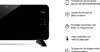 FLINQ Smart Panel Heater Black Konvektor, Stand-/Wandgerät, Produktbild-Vorschau 13