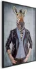 Posterpapier Poster - Zebra Eva 60x90 cm Tiere Produktbild-Vorschau 1