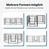 IvoQ Welpenauslauf – Hundeauslauf – 8 Paneele – 80 cm hoch Produktbild-Vorschau 5