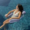 Flamingueo Aufblasbare Wasserhängematte PVC Blau Produktbild-Vorschau 6
