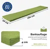 Garronda Bankauflage 180x40 cm ca. 4 cm dick Sitzkissen Produktbild-Vorschau 2