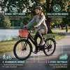 26" E-Bike Damen/Herren, 250W Tiefeinsteiger Citybike,  36V Produktbild-Vorschau 4