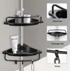 Etagère d'angle télescopique avec 4 paniers Barre 85-305 cm Voir les images du produit 5