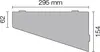 Schlüter SES3D5MGS-E-S3 Étagère Floral 62x295x154mm Noir Voir les images du produit 5