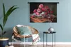 MuchoWow® Wandteppich Wandbehang Rosen - Stilleben - Rosa Produktbild-Vorschau 6