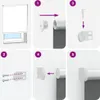 vidaXL Verdunkelungsrollo Weiß 120x230cm Stoffbreite Produktbild-Vorschau 4