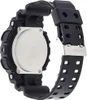 A close-up view of the back of a black G-Shock watch, showing the metal case back and part of the black resin strap. Anteprima dell’immagine prodotto