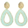 Damen Boho Ohrringe Hängend, Elegant Damen Schmuck, Grün Produktbild-Vorschau 1
