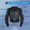 Protektorenjacke Motorrad Motocross Skatebording Produktbild-Vorschau 3