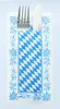 Airlaid Besteckserviette Bayern 40 x 40 cm, 75 Stück - Mank Produktbild-Vorschau 2