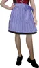 Dirndlschürze Trachtenschürze Mini Dirndl Dirndel Blau Produktbild-Vorschau 2