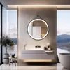 Specchio LED WISFOR, rotondo, diametro 80 cm, specchio da Anteprima dell’immagine prodotto 2