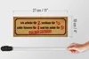 Holzschild Spruch 27x10cm arbeite für 2 verdiene für 1/2 Produktbild-Vorschau 6