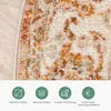 Volero - Teppich Vintage Rund - Spring Medaillon Terracotta Produktbild-Vorschau 2