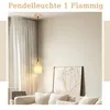 A pendant light hangs above a sofa in a living room setting. Produktbild-Vorschau