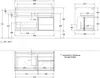 Villeroy & Boch G252GKGN Waschbeckenunterschrank Finion G25 Produktbild-Vorschau 3