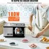 VEVOR Kompresorový zmrzlinovač Zmrzlinovač 2 l, 180 W Náhled obrázku produktu 4