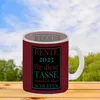 Rente 2023 Glas Tasse eine bunte Tasse für Rentner in rot Produktbild-Vorschau 3