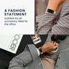 Cinturino per orologio in vera pelle kwmobile per Huawei Anteprima dell’immagine prodotto 5