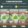 LED Pflanzenlampe Vollspektrum 3 Lichtmodi Dimmbar Produktbild-Vorschau 3