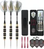 Steel Dartpfeile 20/23/26g Schwarz beschichtet Messing Produktbild-Vorschau 1
