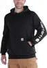 CARHARTT Oblečení Carhartt Mikina s kapucí černá Black Size Náhled obrázku produktu 11