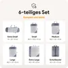 Kompressions-Packwürfel Set 6-teilig – packing cubes mit Produktbild-Vorschau 4