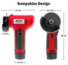 WALTER - 12V Winkelschleifer mit 2 Akkus, 12V Produktbild-Vorschau 3