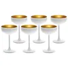Sklenice na sekt Stölzle Elements 230 ml, bílá/zlatá, 6x Náhled obrázku produktu 6