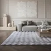 Teppich Waschbar Hochflor Uni Polyester Wohnzimmer_Läufer_#sku_BARKAMBIANCE801505110SILVER-BARKAMBIANCE802505110SILVER-BARKAMBIANCE1201705110SILVER-BARKAMBIANCE1402005110SILVER-BARKAMBIANCE1602305110SILVER-BARKAMBIANCE2002905110SILVER#