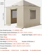 SucceBuy Winterabdeckung für 3,05 x 3,05 m Pavillon, Produktbild-Vorschau 7