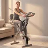HOMCOM Heimtrainer X-Bike Fahrradtrainer LCD-Display Produktbild-Vorschau 8