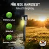 DEUBA® Lampes solaires de Jardin Lot de 16 lumières Voir les images du produit 4