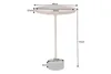 Beistelltisch 55cm Marmor Design Tisch Modern Wohnzimmer Produktbild-Vorschau 11