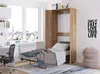 Nástěnná postel TEDDY 90x200 Gold Craft Oak Vertical Wall Náhled obrázku produktu 1