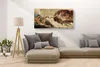 Quadro su tela - Michelangelo Buonarroti, La creazione di Anteprima dell’immagine prodotto 3