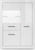 Wohnwand-Set BALVE-61 in weiß Hochglanz mit Highboard Produktbild-Vorschau 3
