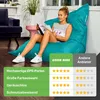Green Bean® Sitzsack "Square" XXL 140x180cm mit 380 Liter Produktbild-Vorschau 6